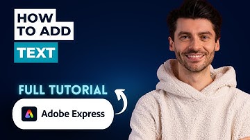 How to Add Text in Adobe Express [2025 Guide]