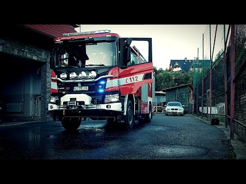 [NOWA SCANIA] POKAZ WOZU 549[K]40 SCANIA P450 XT GCBA / PS SZCZĘŚNIAK - OSP PORONIN / ZAKOPANE 2021