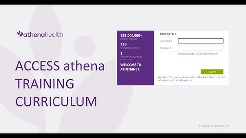 athena training login