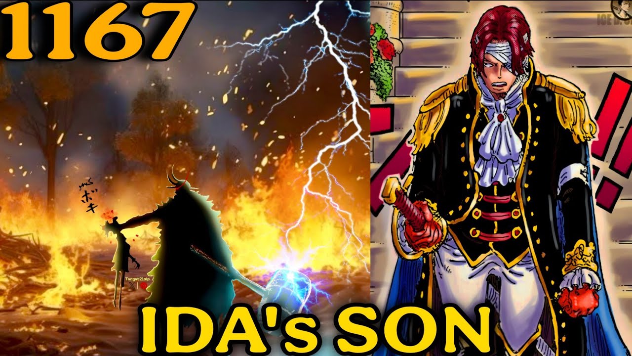 IDA's SON and Figarland Shanks | One Piece Chapter 1167