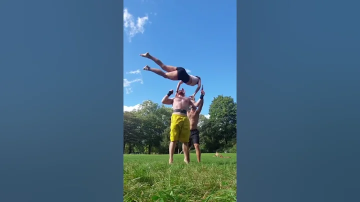 Trying tricks from the Internet throw into Sidestar  #acro #dance  #circus #acroyoga #dancevideo
