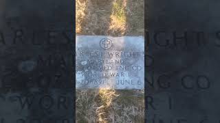 Charles F Wright Sr World War 1 Veteran Grave #veteran #military #worldwar #grave #rip #shorts Charles F Wright Sr World War 1 Veteran Grave #veteran #military #worldwar #grave #rip #shorts