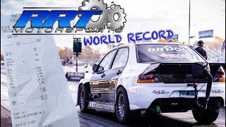 RRT Motorsports Evo World Record 7.56 @ 183