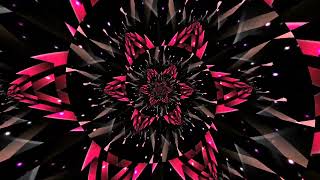 Ruby Abstract Background Video 4K (No Sound) - Hypnotizing Loop Spiral Animation - Seamless Footage