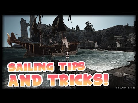 Black Desert Online Guide To Using Your Epheria Sailboat Or Frigate Youtube