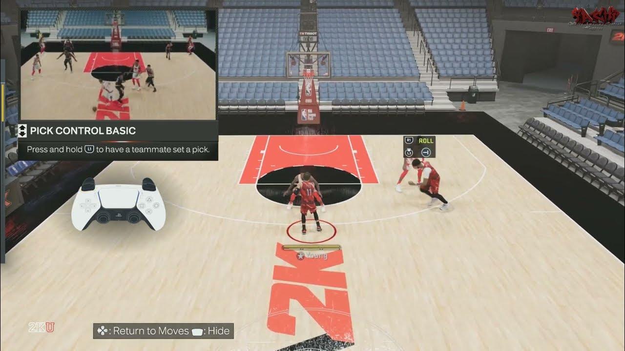 NBA 2K23 Pick & Roll Pick Control Basic! YouTube