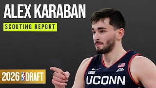 Alex Karaban Scouting Report 2026 Nba Draft
