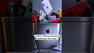 Ces iPhones ne seront bientôt plus mis à jour ! #apple #iphone11 #ios27