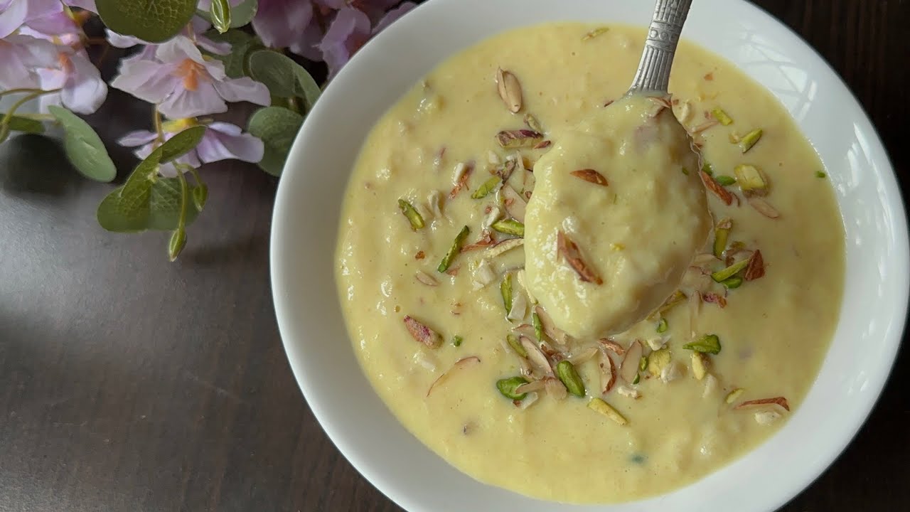 Sitafal rabdi || Custard apple rabdi || sweet dish || - YouTube