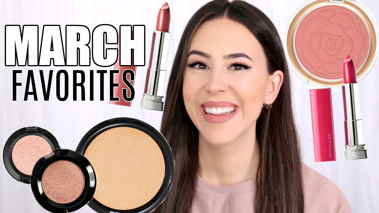 MARCH FAVORITES 2019 || Drugstore Makeup, Skincare, Fashion, Book & MORE
