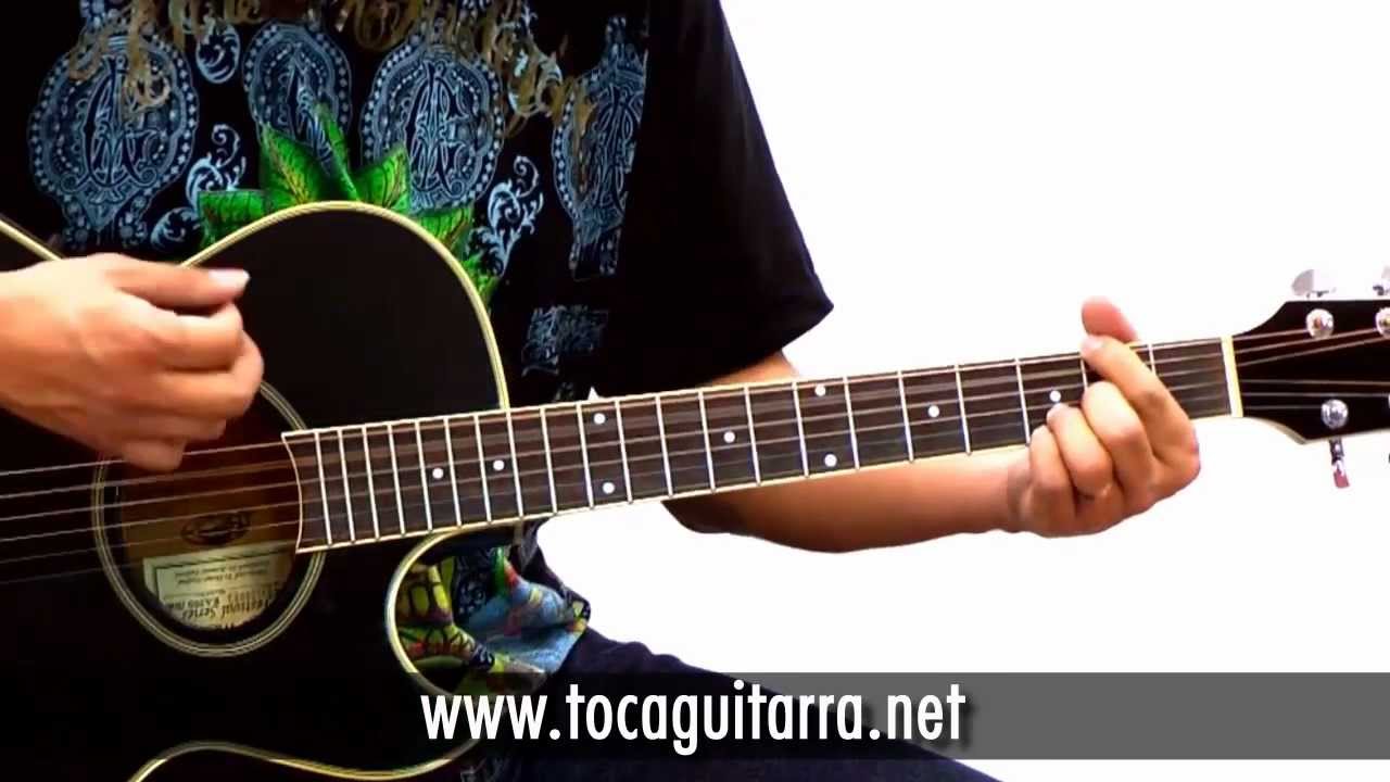 Cómo tocar en la guitarra Tus viejas cartas - YouTube