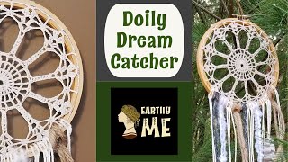 Doily Dreamcatcher DIY -- EASY!