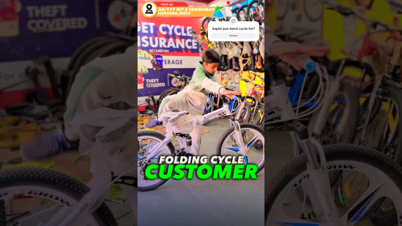 Alloy Wheel Folding Cycle