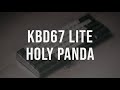KBD67 Lite PVD | Holy Panda | SA Oblivion