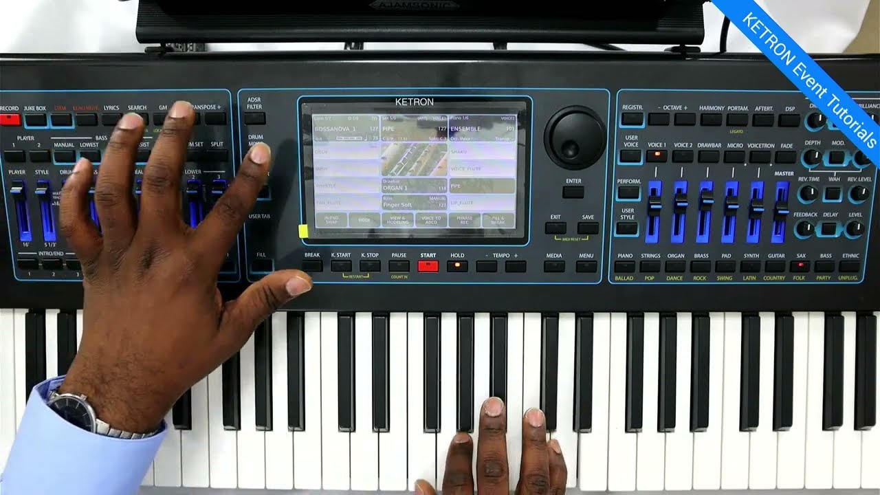 KETRON Event   Arranger On/Off . PIANIST Explained in depth. Why PIANNIST instead? Video 12/13.