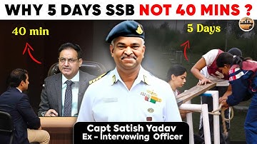 SSB Interview Secrets: What to Avoid🙅‍♀️ & How to Impress the IO😎! ft. Ex. IO Capt. Satish Yadav