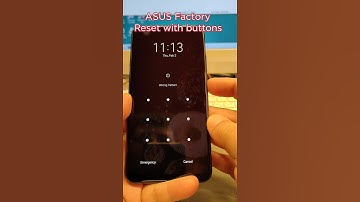 How to hard reset Asus X00QD. Remove pin, pattern, password lock.