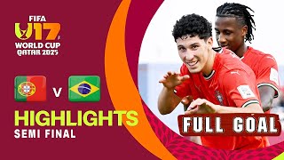 Download Lagu Portugal vs Brazil 0-0 (PEN 6-5) Highlights \u0026 All Goals | U-17 World Cup 🏆 Qatar 2025 HD MP3
