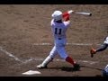 瀬戸内高校 山本豪志・ホームラン(高川学園戦・2013春季中国大会決勝)