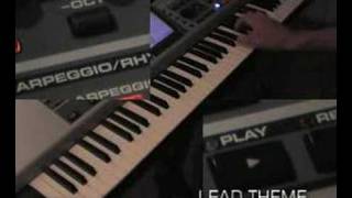 Magnetic Fields II on Roland Fantom X7 chords