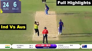 India Vs Australia Practice Match 2021 Full Highlights   ind vs aus Today Match  Highlights