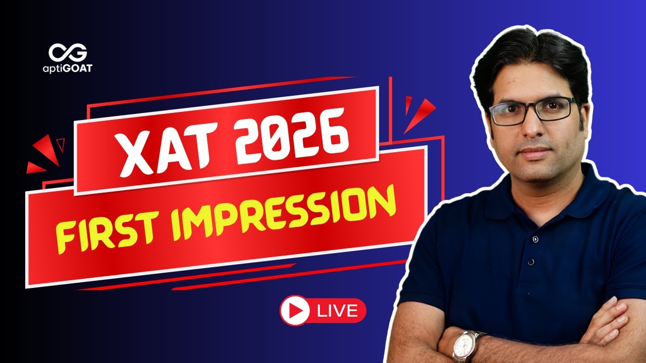 XAT 2026 | First Impression | Live from exam center| 