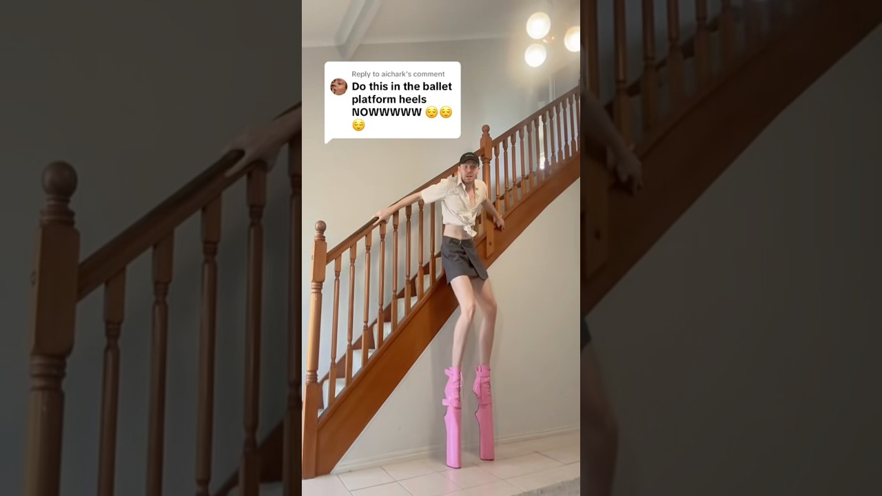 SHOULD I GET BIGGER HIGH HEELS?? 🤪😭 