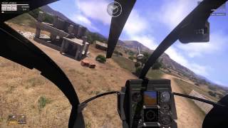 MELB Mission Enhanced Littlebird - ARMA3 - Flying Around