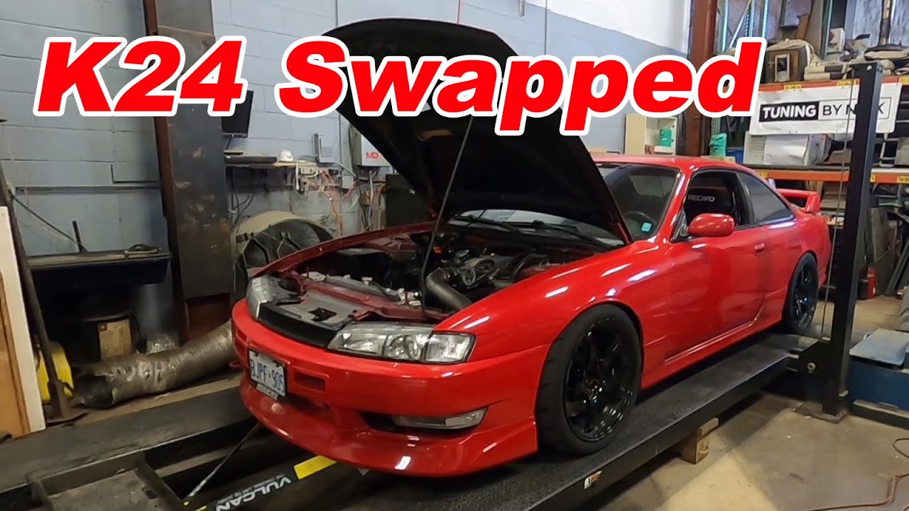 Speed Academy K24 Swapped S14 Dyno Pulls
