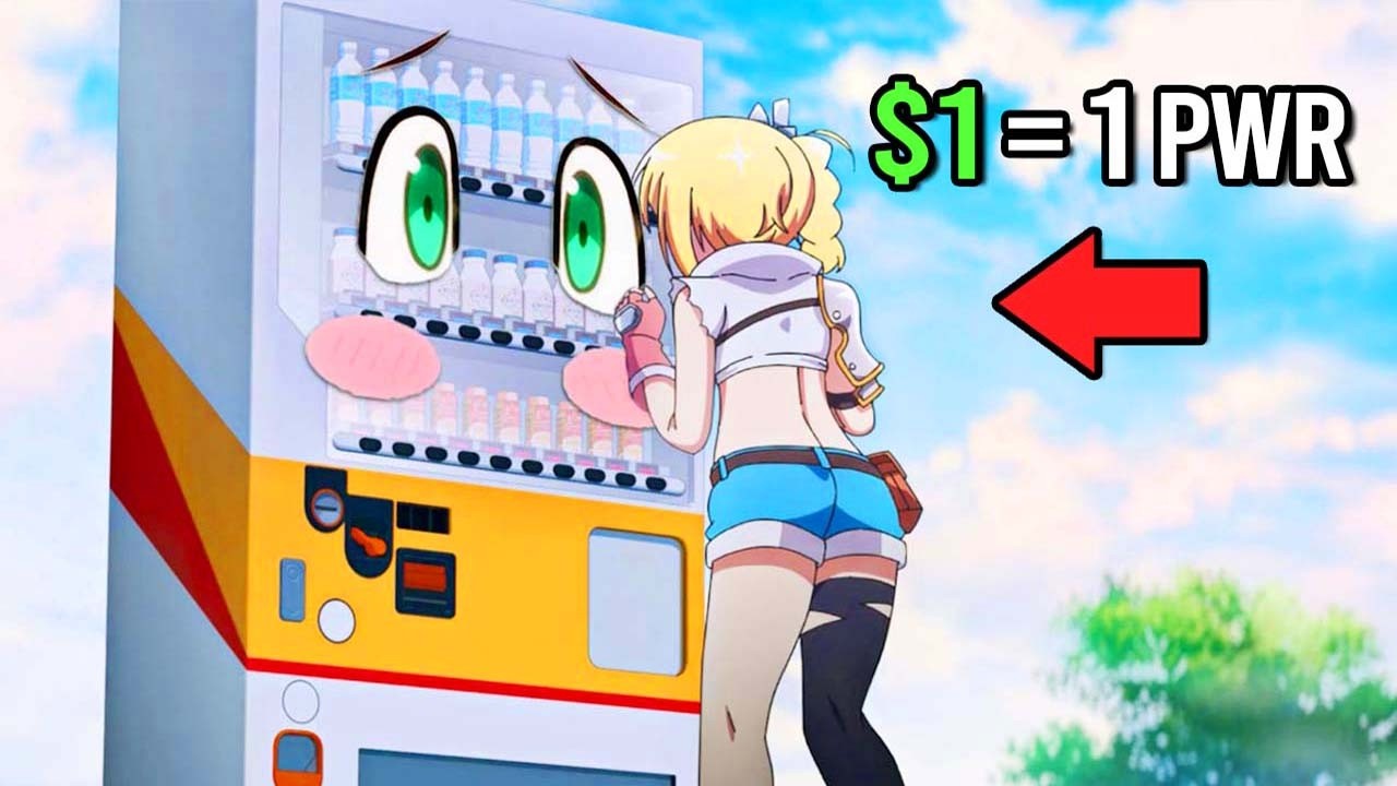 Boy Reincarnates As Useless Vending Machine But Gets Stronger Every Time He Sells An Item