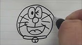 ドラえもんキャラクター どら焼きを食べてるドラえもんの描き方 How To Draw Doraemon 그림 Youtube