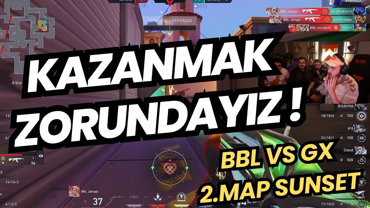 FERİT GÖZÜNDEN BBL VS GX 2.MAP | SEZONUN FİNALİ BÜYÜK MAÇ ! | VALORANT EMEA 2025