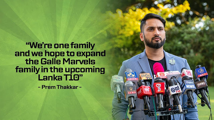 Galle Marvels - 1st Franchise Team in Sri Lanka to feature in LPL and Lanka T10
