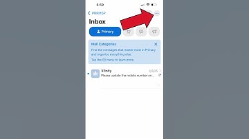 Turn off Categories on iPhone Mail App