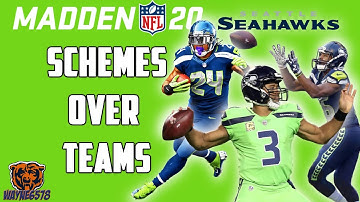 MADDEN 20 BEST RUN PASS SCHEME - TRYING TO STOP MADDEN 20 TYREEK HILL GLITCH - SEAHAWKS GAMEPLAY