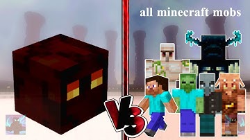 MAGMA CUBE vs ALL MOBS - Minecraft Mob Battle