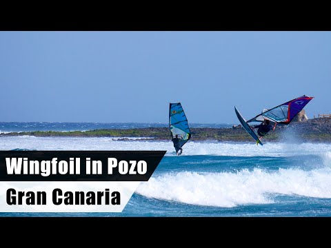 Winfgoiling the Canary islands, this time Gran Canaria | The famous Windsurf spot Pozo Izquierdo