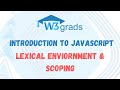 Lexical Environment & Scoping in Js