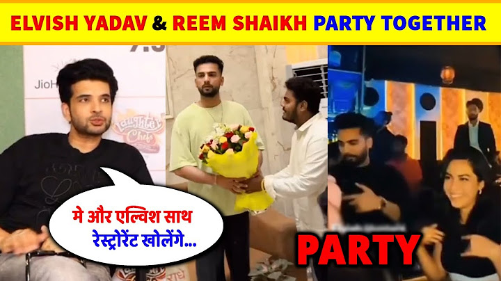 Elvish Yadav & Karan Kundra Open Restaurant😍 Elvish and Reem Dance Together