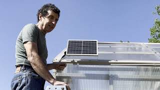 Solar Powered Greenhouse Fan (No Batteries, No Electronics!)