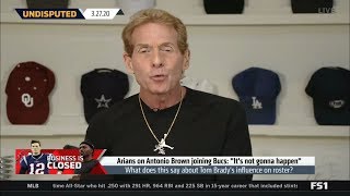 UNDISPUTED - Skip Bayless: Tom Brady's influence couldn't get Antonio Brown to join Bucs