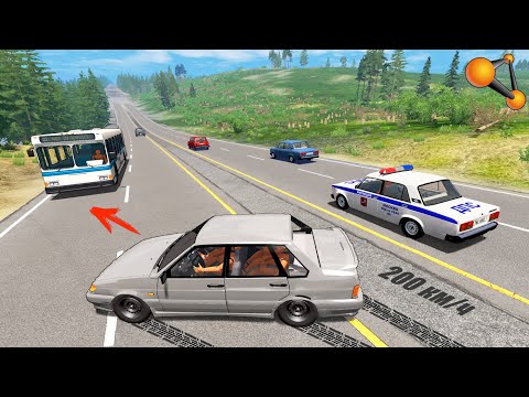 НЕУПРАВЛЯЕМЫЙ ЗАНОС! ШКОЛЬНИК БЕЗ ПРАВ УГРОБИЛ ДРУЗЕЙ  | BeamNG.drive