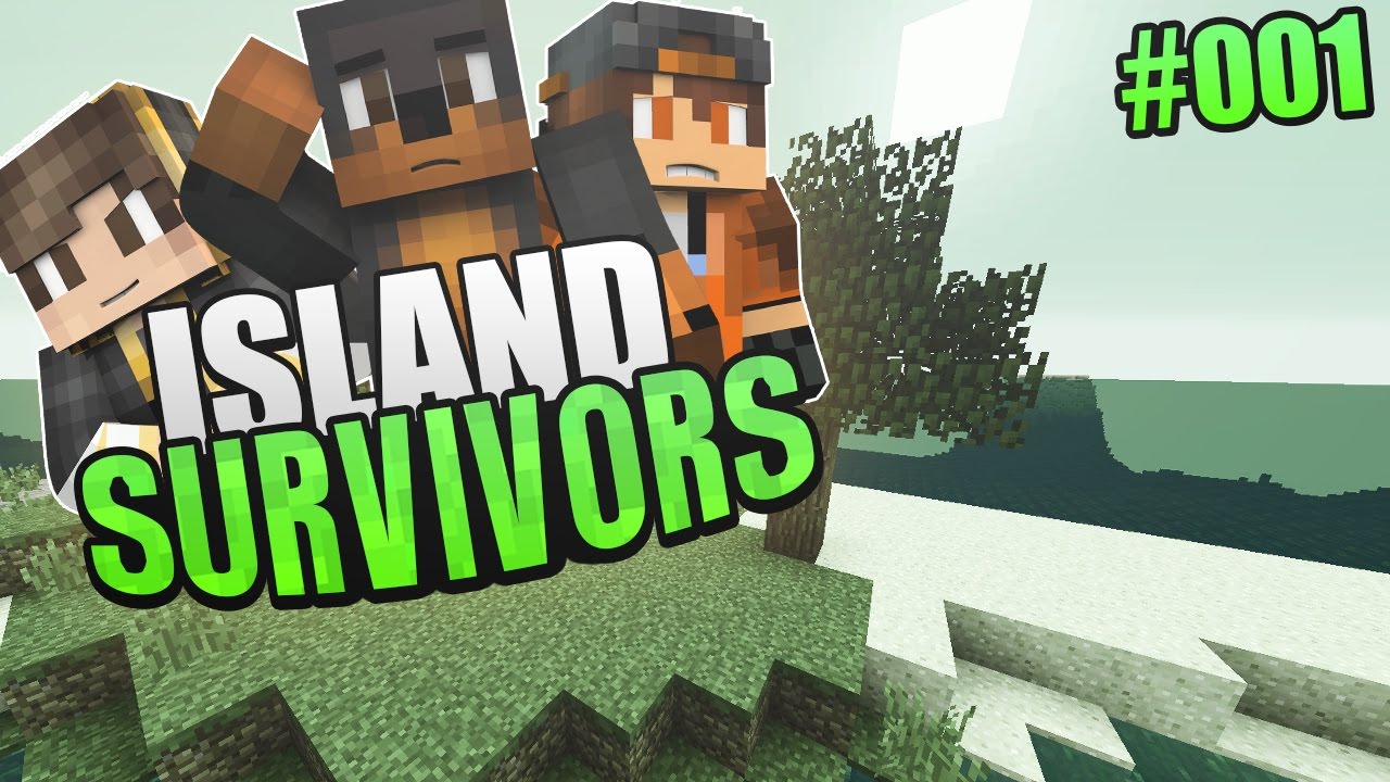 Minecraft Island Survivors,EP 1,off to a great start - YouTube