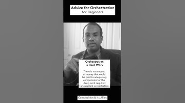 Orchestration Advice for Beginners: Orchestration is Hard Work (from How to Build Chords) #compose