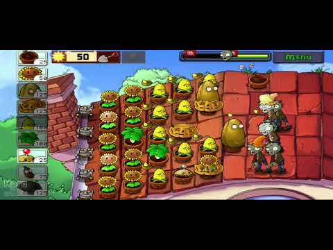plantas vs zombies Nivel 8 tejado - YouTube