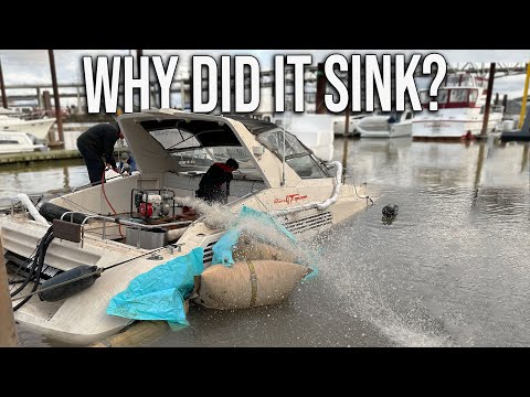Re-Floating My 30yr Old Italian Yacht - What Made It Sink?