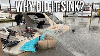 Re-Floating My 30yr Old Italian Yacht - What Made It Sink?