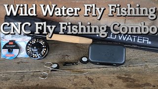 Wild Water Fly Fishing CNC Fly Fishing Combo 
