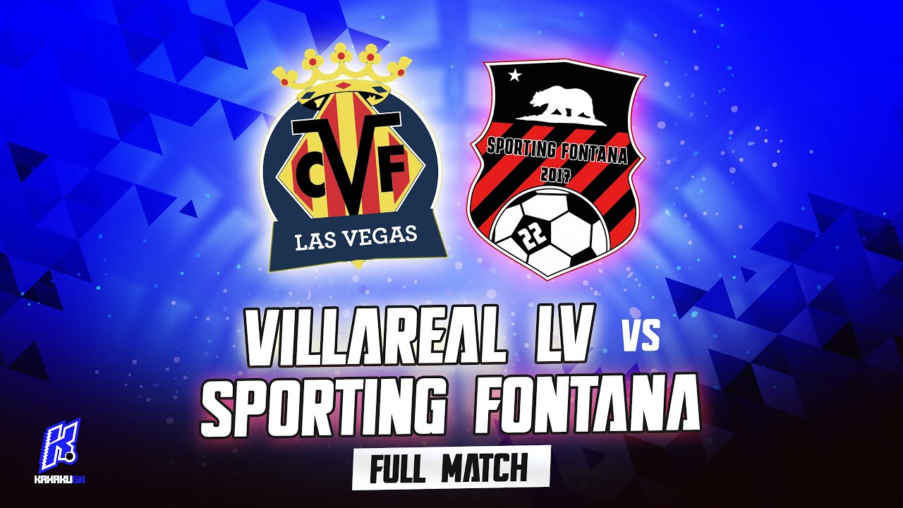 Sporting Fontana vs Villarreal Las Vegas Academy | 2025 Labor Day Soccer Tournament (FULL MATCH)