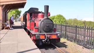 Captain Baxter & steam railmotor 93 @ Didcot May 18